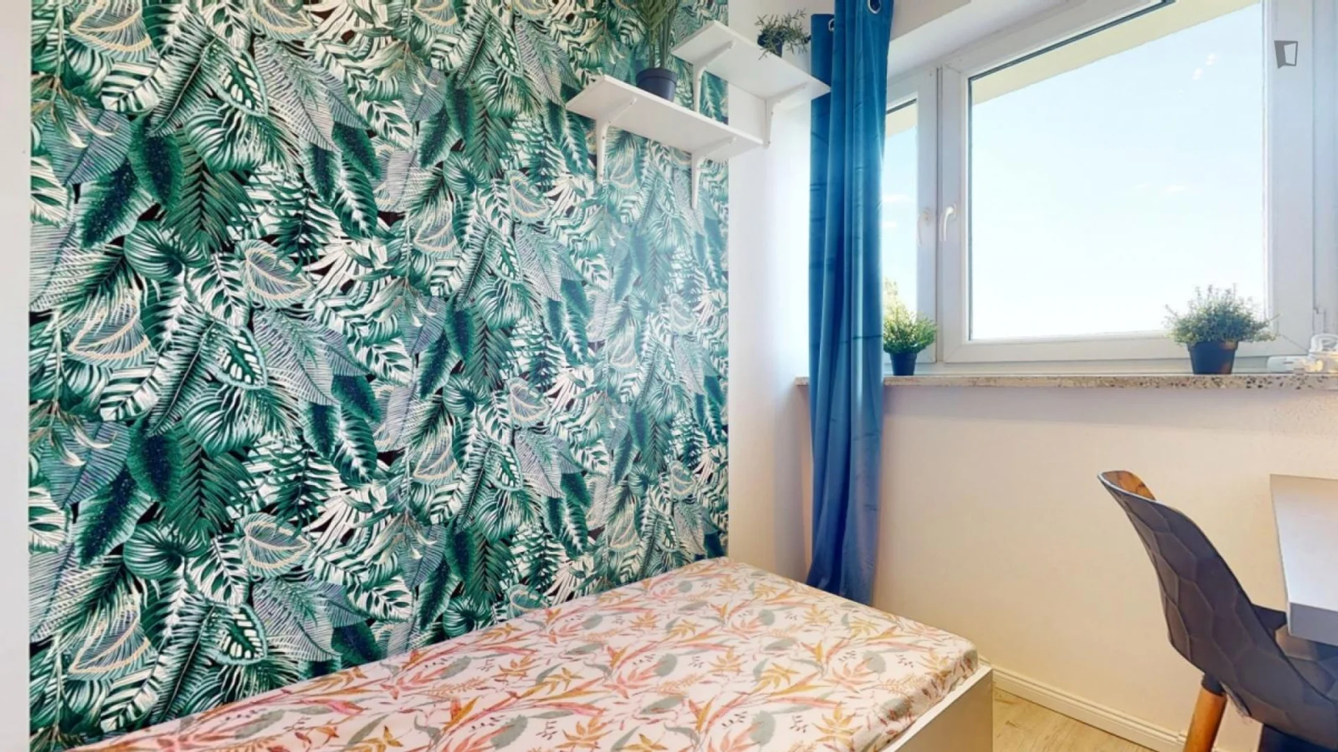 Quarto acolhedor para estudantes disponível em 