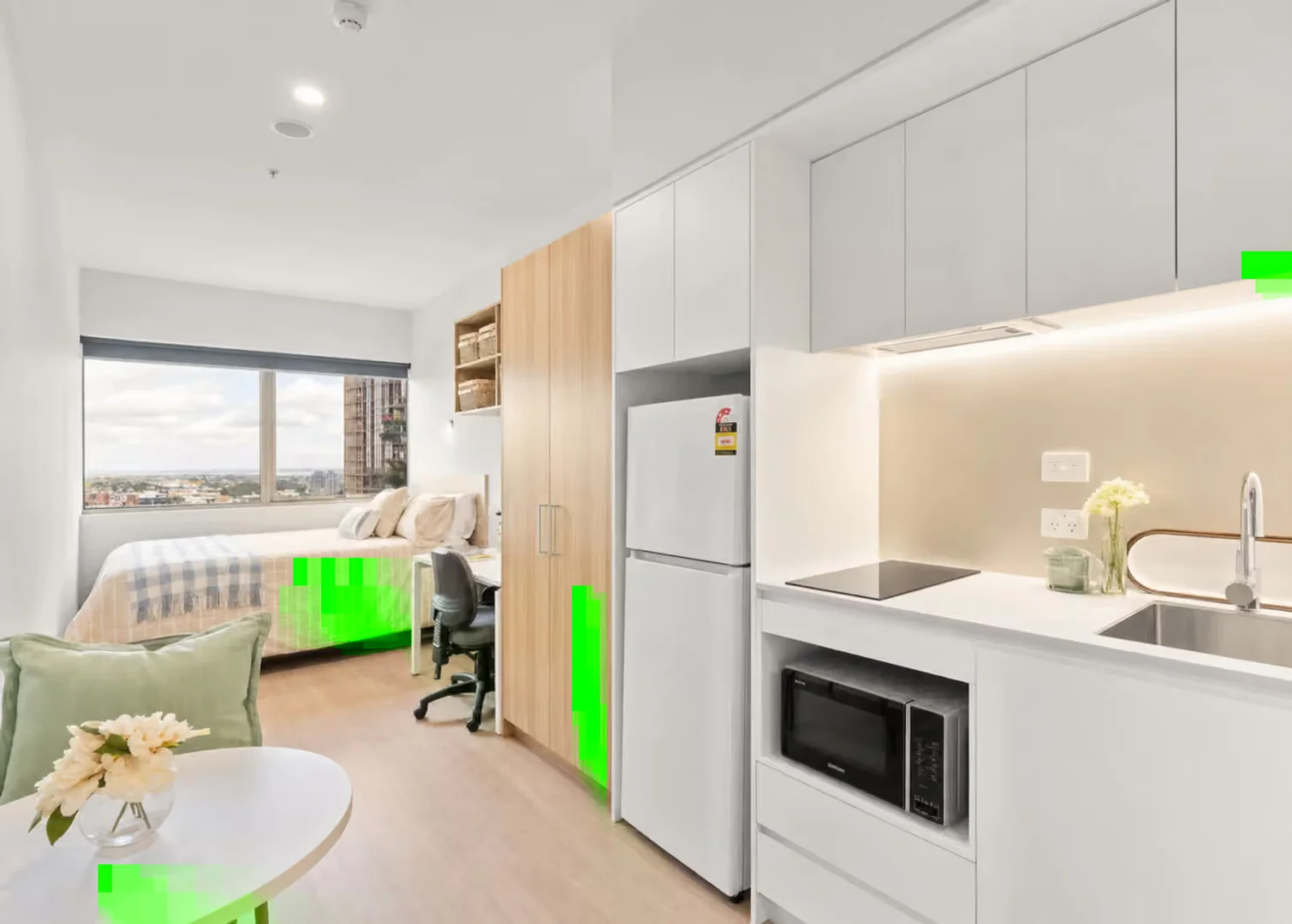 Convenient studio apartment for student living in