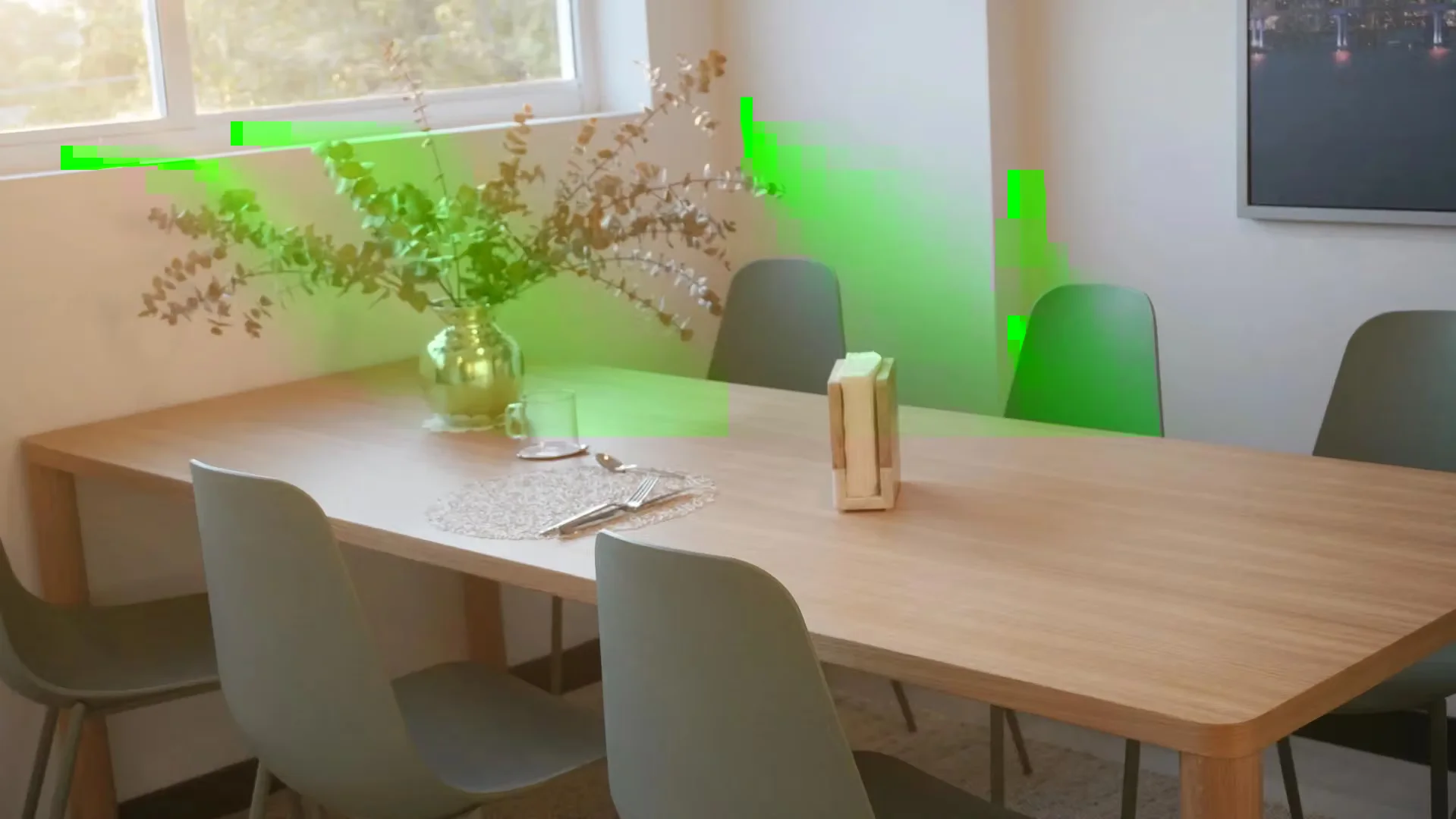 Stanza economica per studenti con ampia illuminazione in 