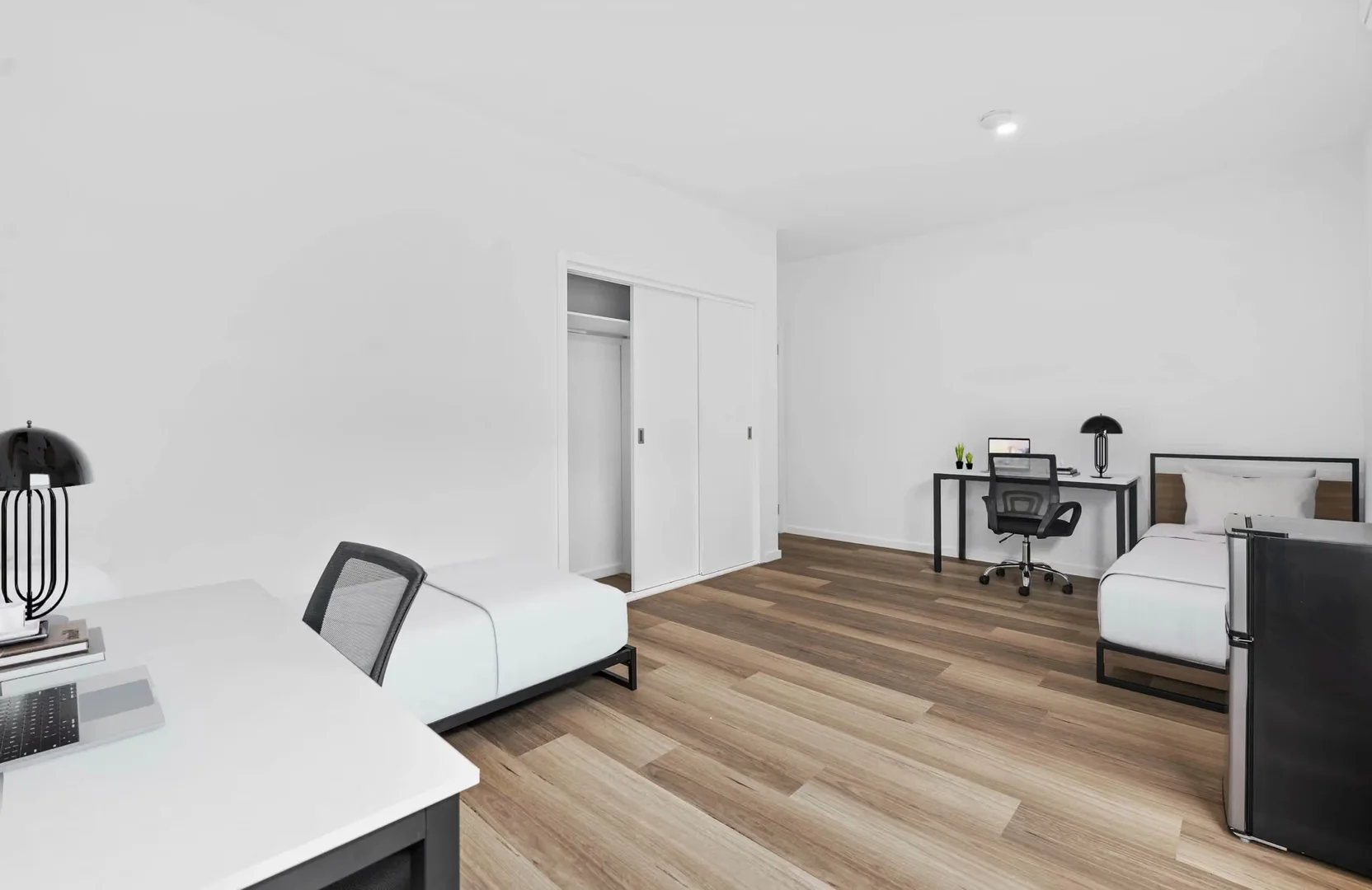Habitación estudiantil económica cerca del campus en