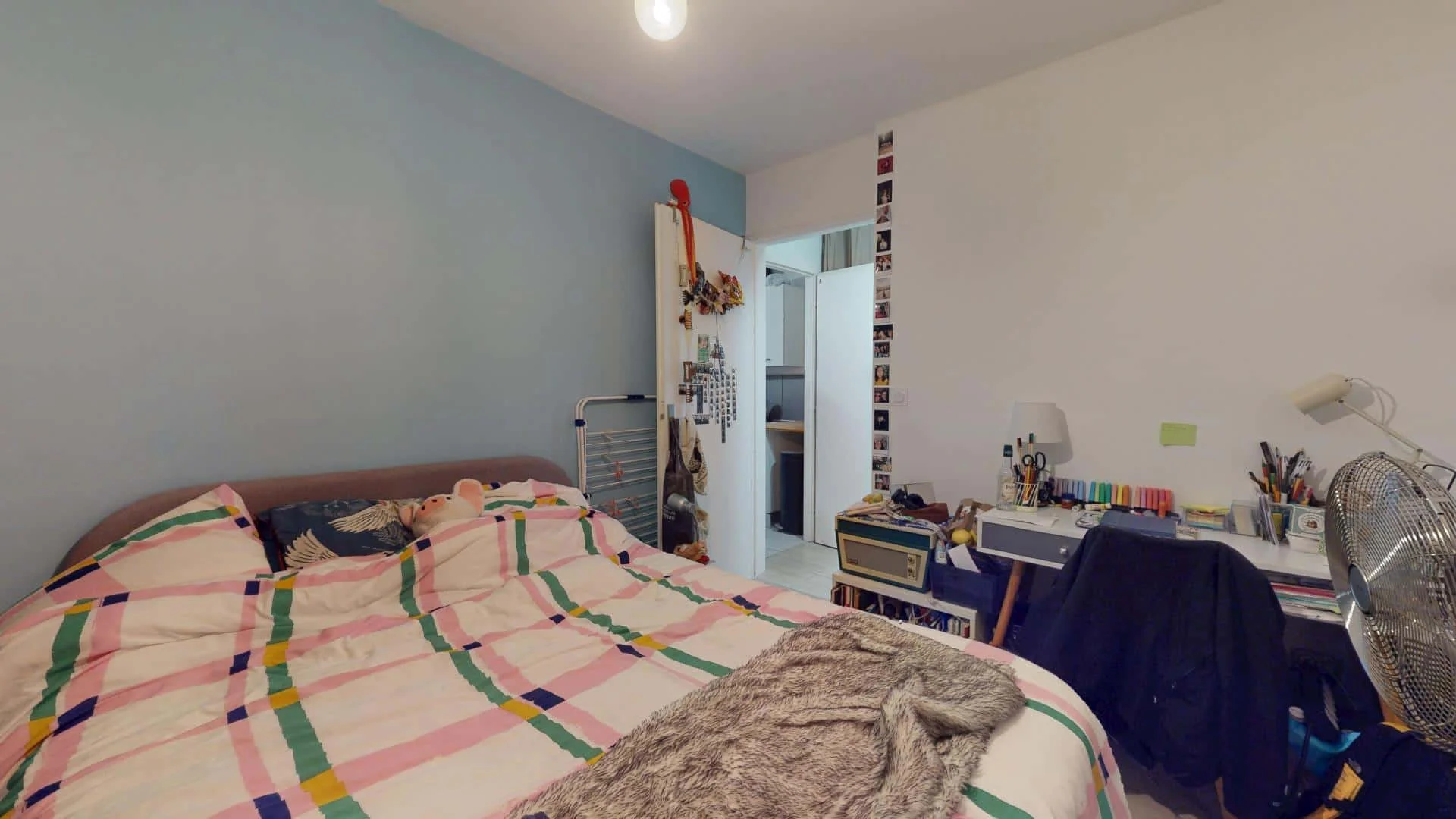 Habitación estudiantil económica cerca del campus en
