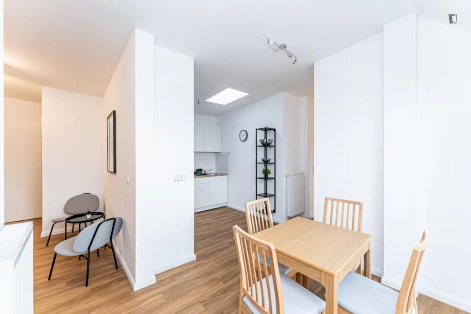Affordable room for students with ample lighting in 