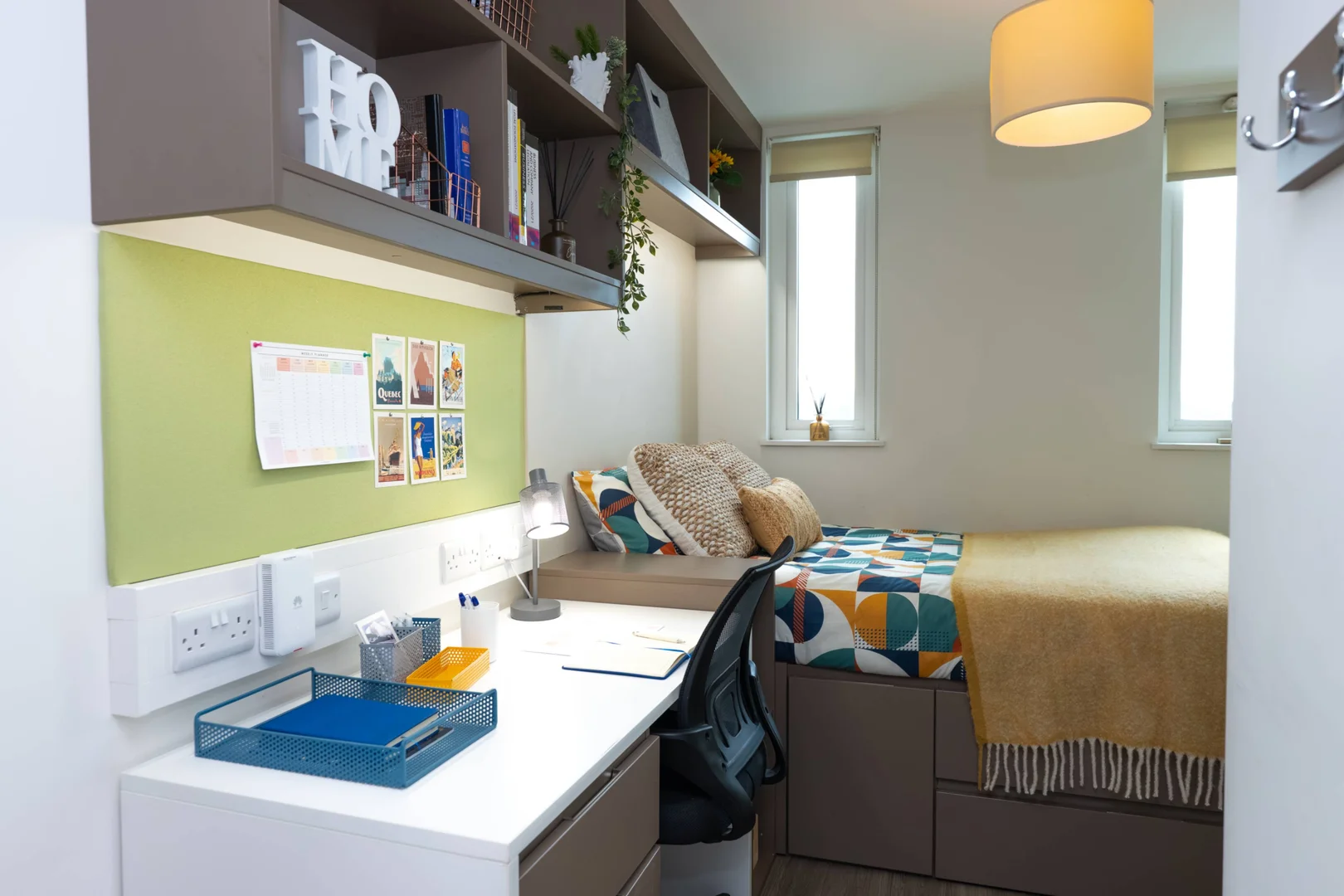 Habitación estudiantil económica cerca del campus en 