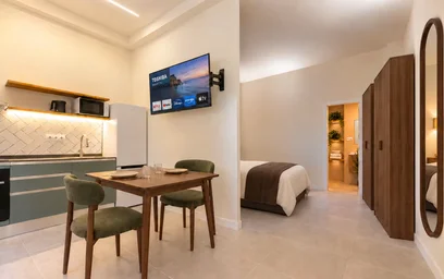 {area} de modern ve aydınlık daire