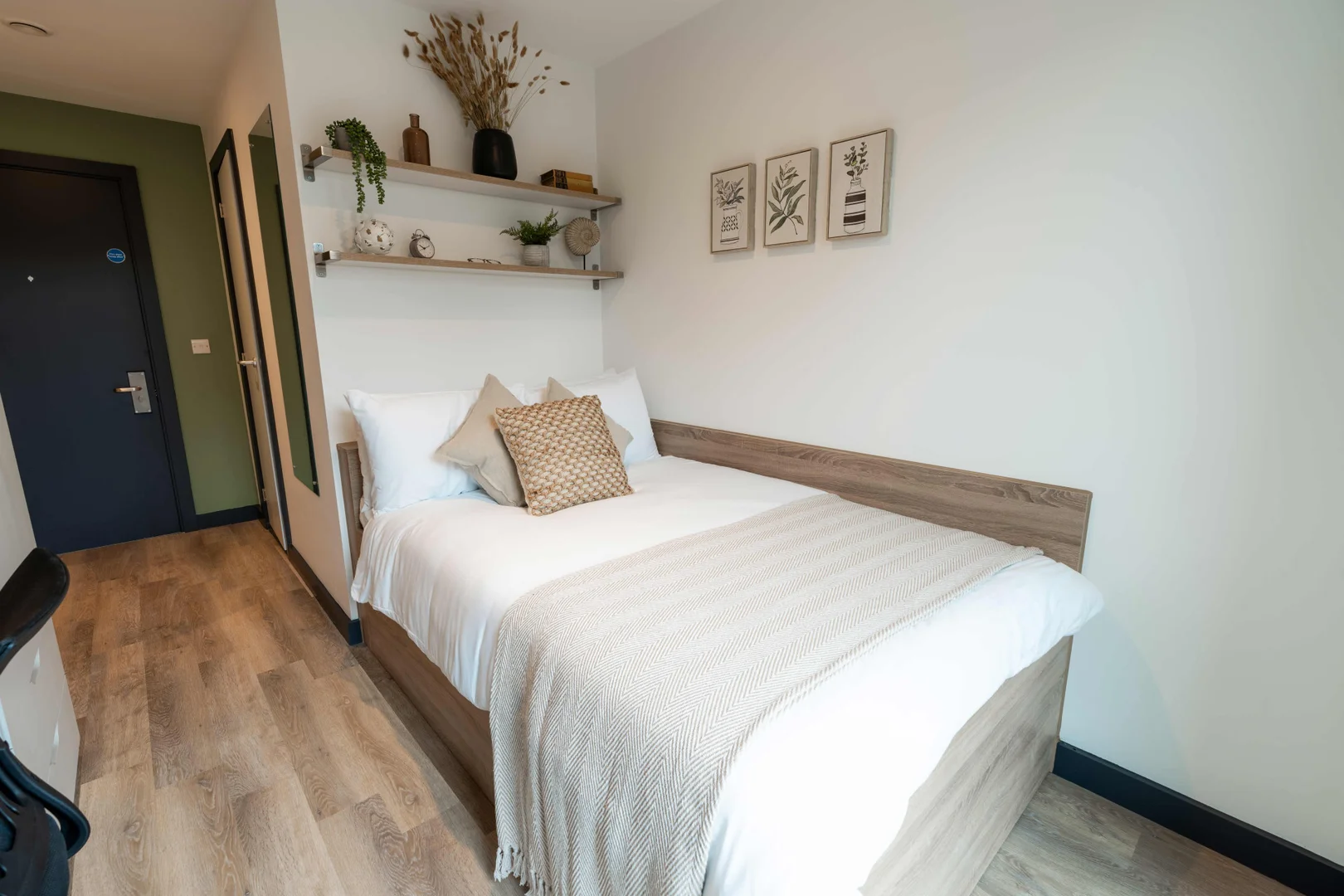 Chambre à louer dans un appartement d'étudiant à , entièrement meublée