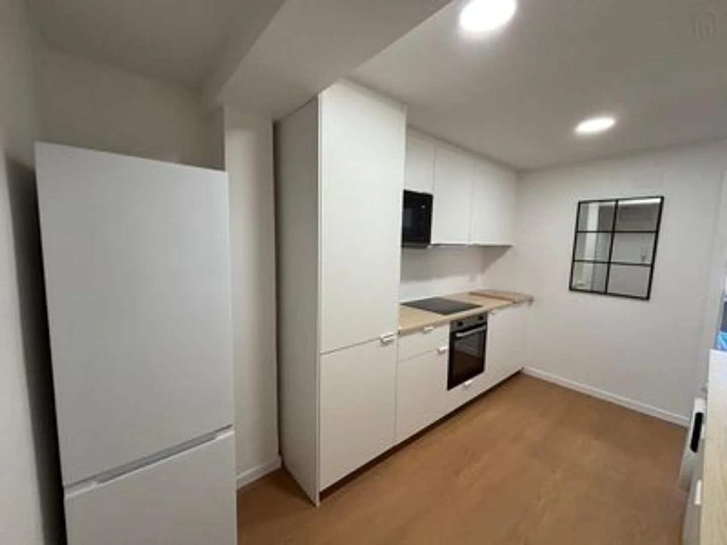 Student room in  with study area and shared facilities