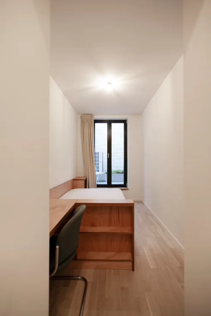 Quarto acolhedor para estudantes disponível em