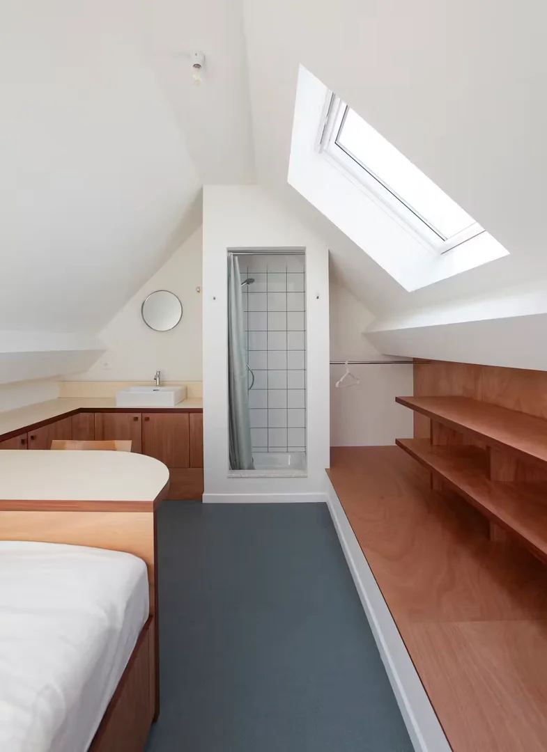 Habitación para estudiantes en  con modernas comodidades