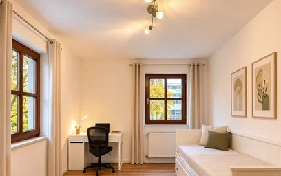 Habitación en alquiler con cama doble {area}