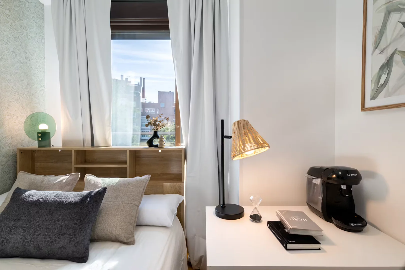 Chambre d'étudiant confortable et spacieuse dans 