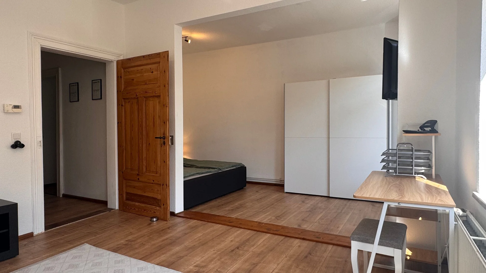 Chambre d'étudiant fonctionnelle parfaite pour étudier dans 