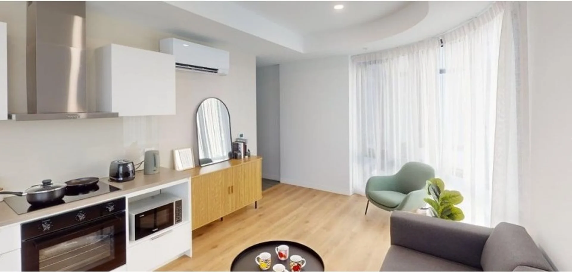 Habitación para estudiantes en con modernas comodidades
