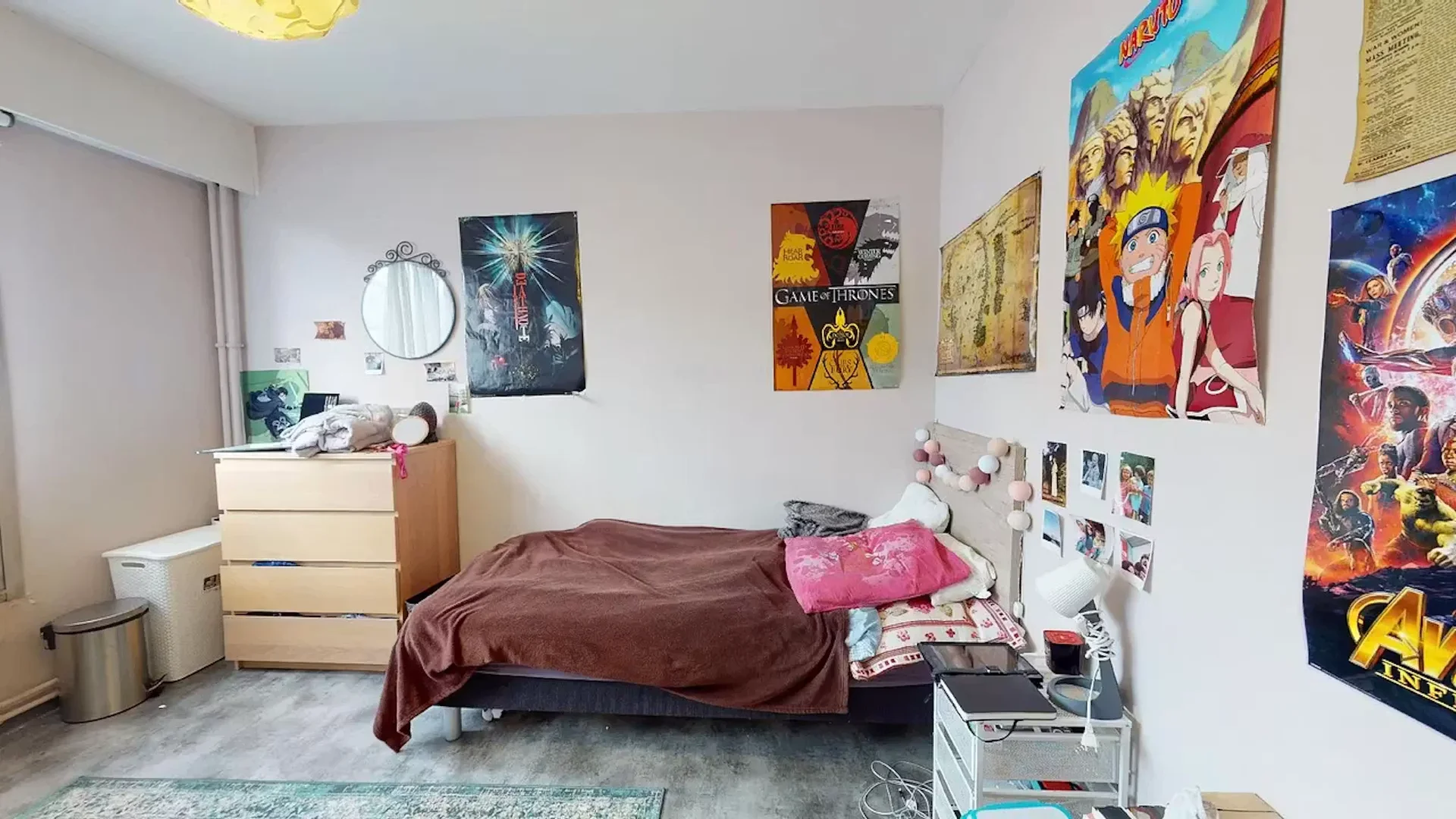 Chambre d'étudiant bon marché à proximité du campus dans 