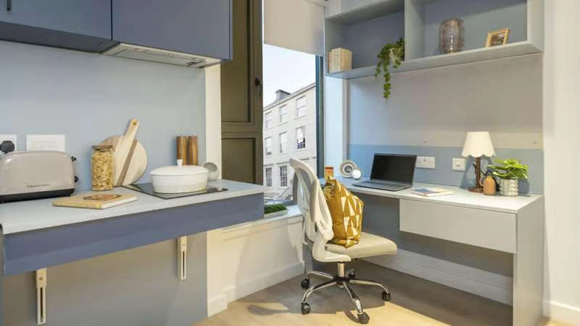 Asequible apartamento estudio con características esenciales en 