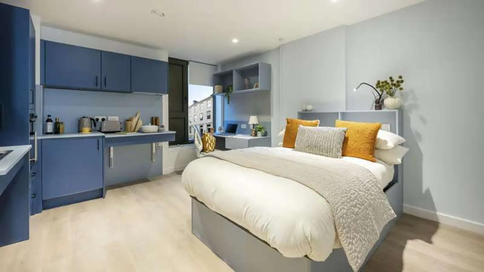 Asequible apartamento estudio con características esenciales en 