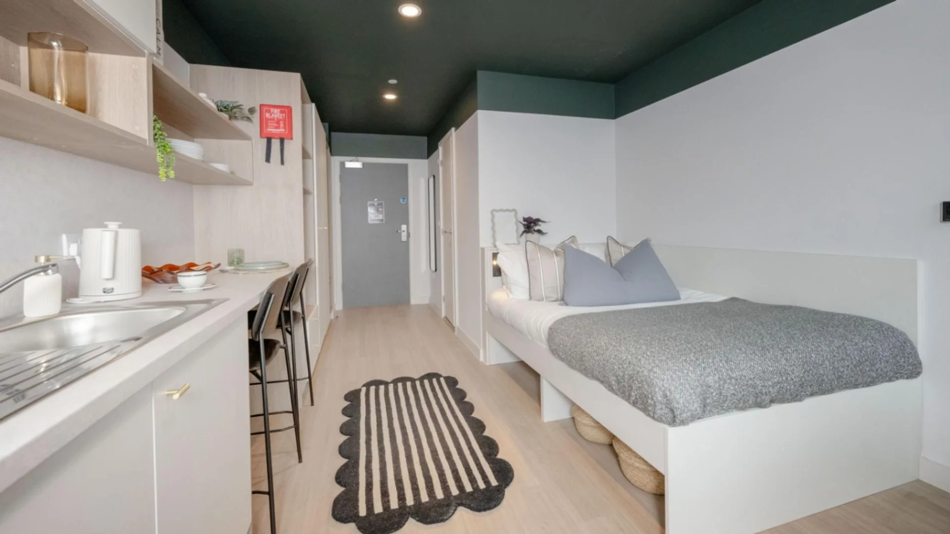 Voll ausgestattete Studiowohnung für Studenten in