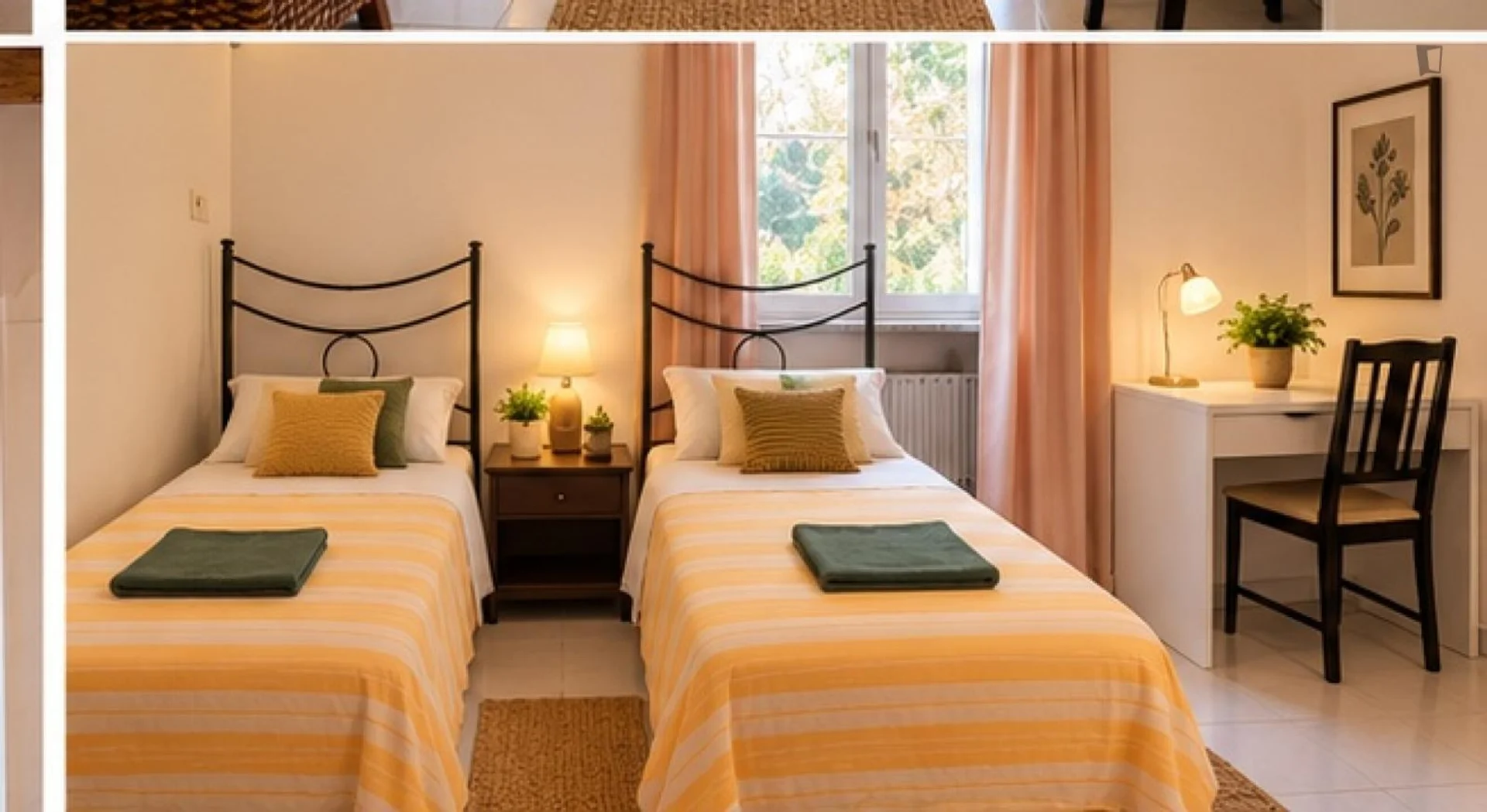 Chambre d'étudiant économique avec emplacement pratique dans