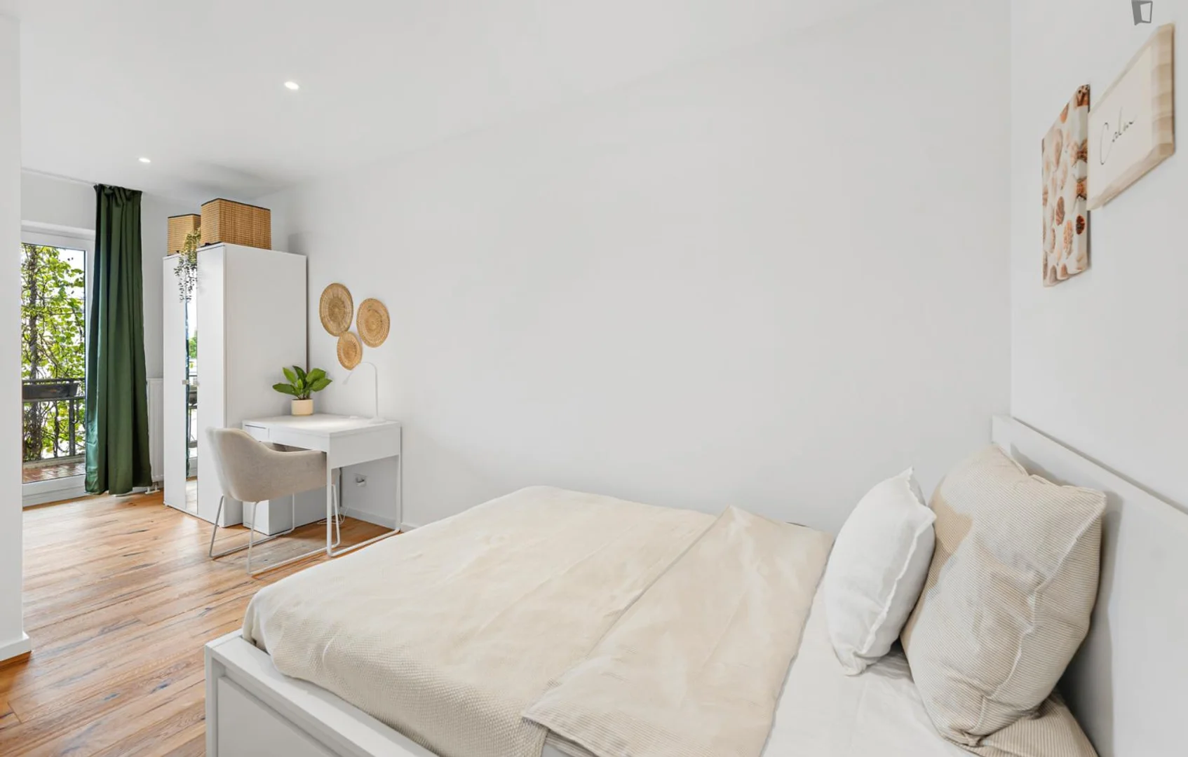 Affordable room for students with ample lighting in