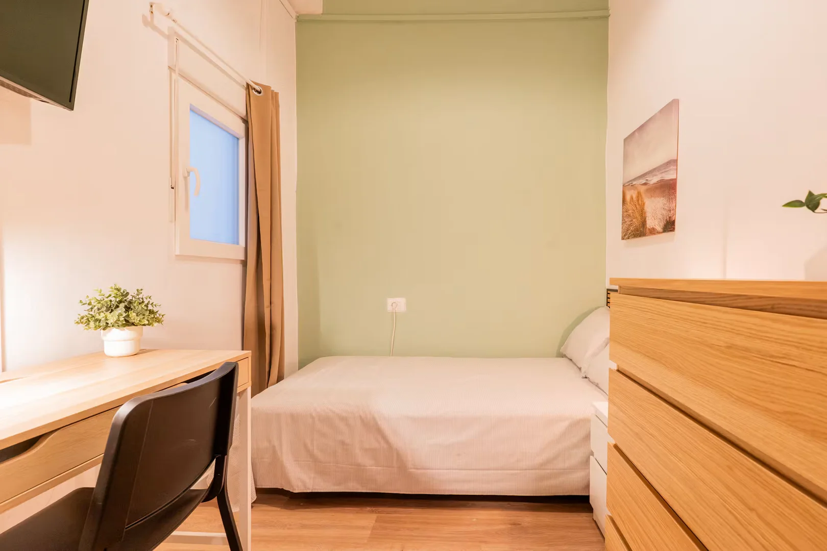Quarto acolhedor para estudantes disponível em 