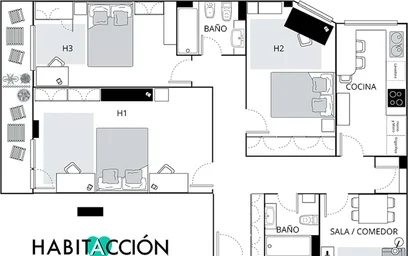 Quarto privado em Aita Esteban Pernet Kalea, 48004 Bilbo, Bizkaia, Spain, imagem 13 de 24