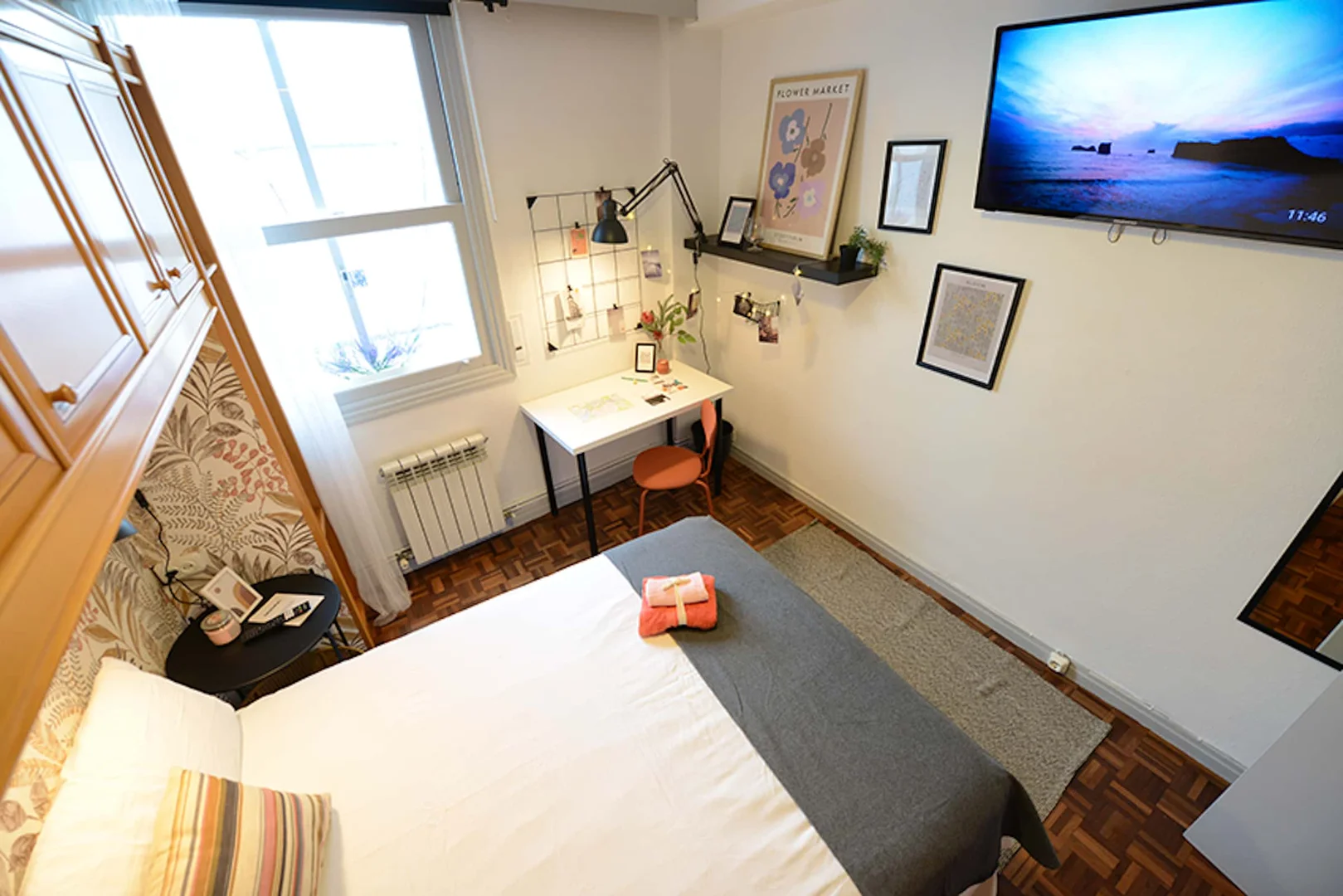 Quarto de estudante funcional perfeito para estudar em 