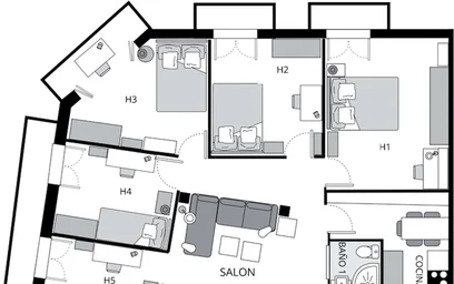 Quarto privado em Fika Kalea, 48006 Bilbo, Bizkaia, Spain, imagem 17 de 17