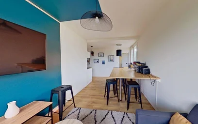 Quarto privado em 1 Sq. des Cloteaux, 35200 Rennes, France, imagem 6 de 12
