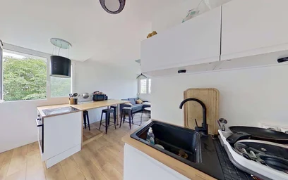 Quarto privado em 1 Sq. des Cloteaux, 35200 Rennes, France, imagem 7 de 12