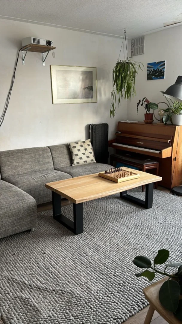 'de modern olanaklara sahip öğrenci dostu oda
