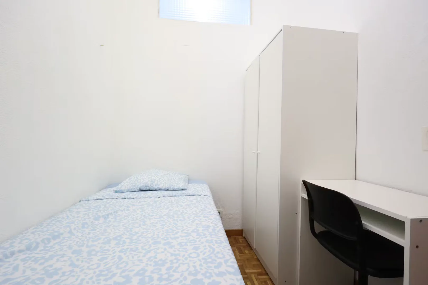 Affordable room for students with ample lighting in