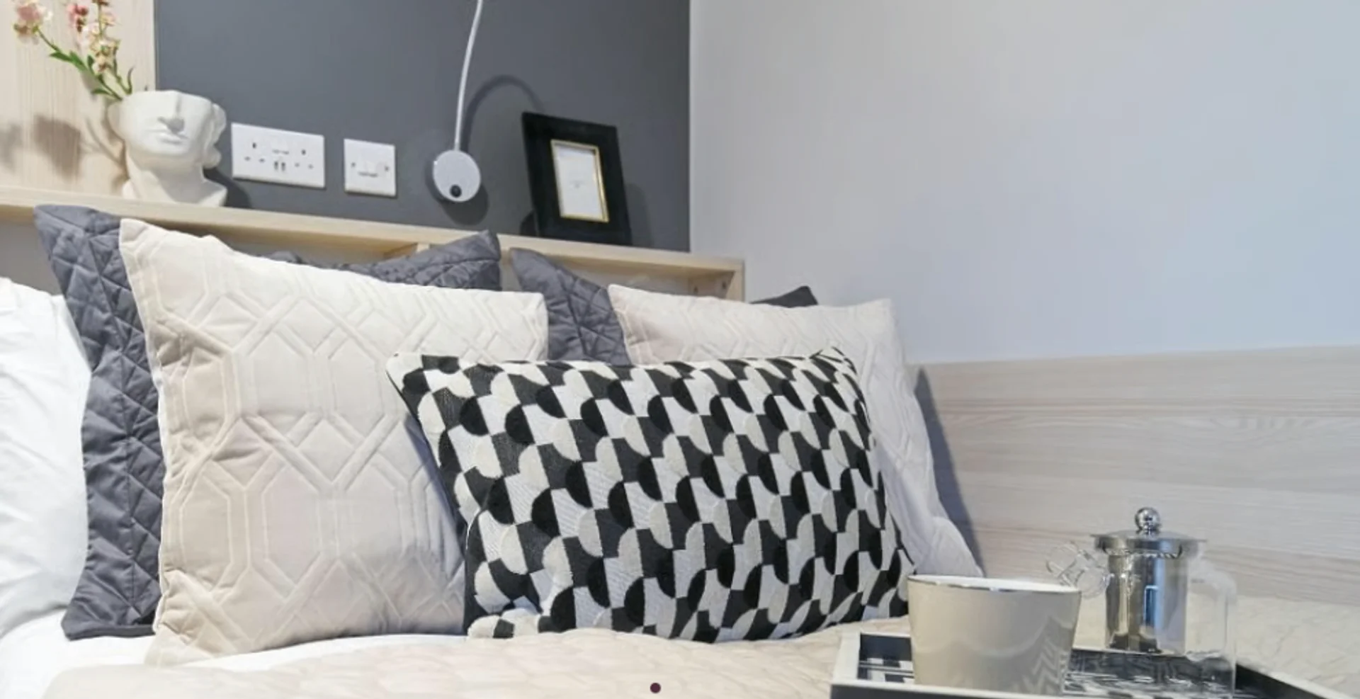 Quarto de estudante funcional perfeito para estudar em 