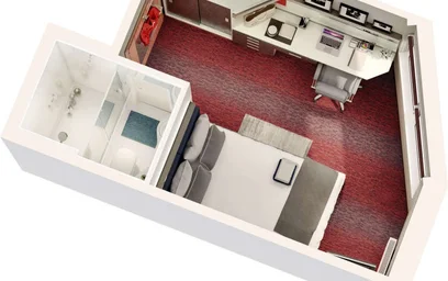 Chambre privée en résidence à Lambert House, 80 Talbot St, Nottingham NG1 5EN, United Kingdom, image 23 de 27