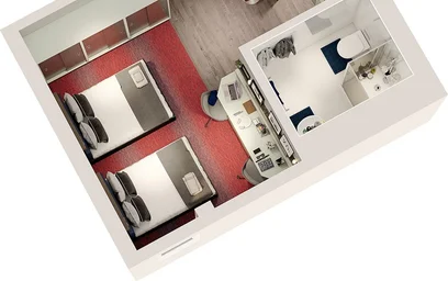Chambre privée en résidence à Lambert House, 80 Talbot St, Nottingham NG1 5EN, United Kingdom, image 19 de 27