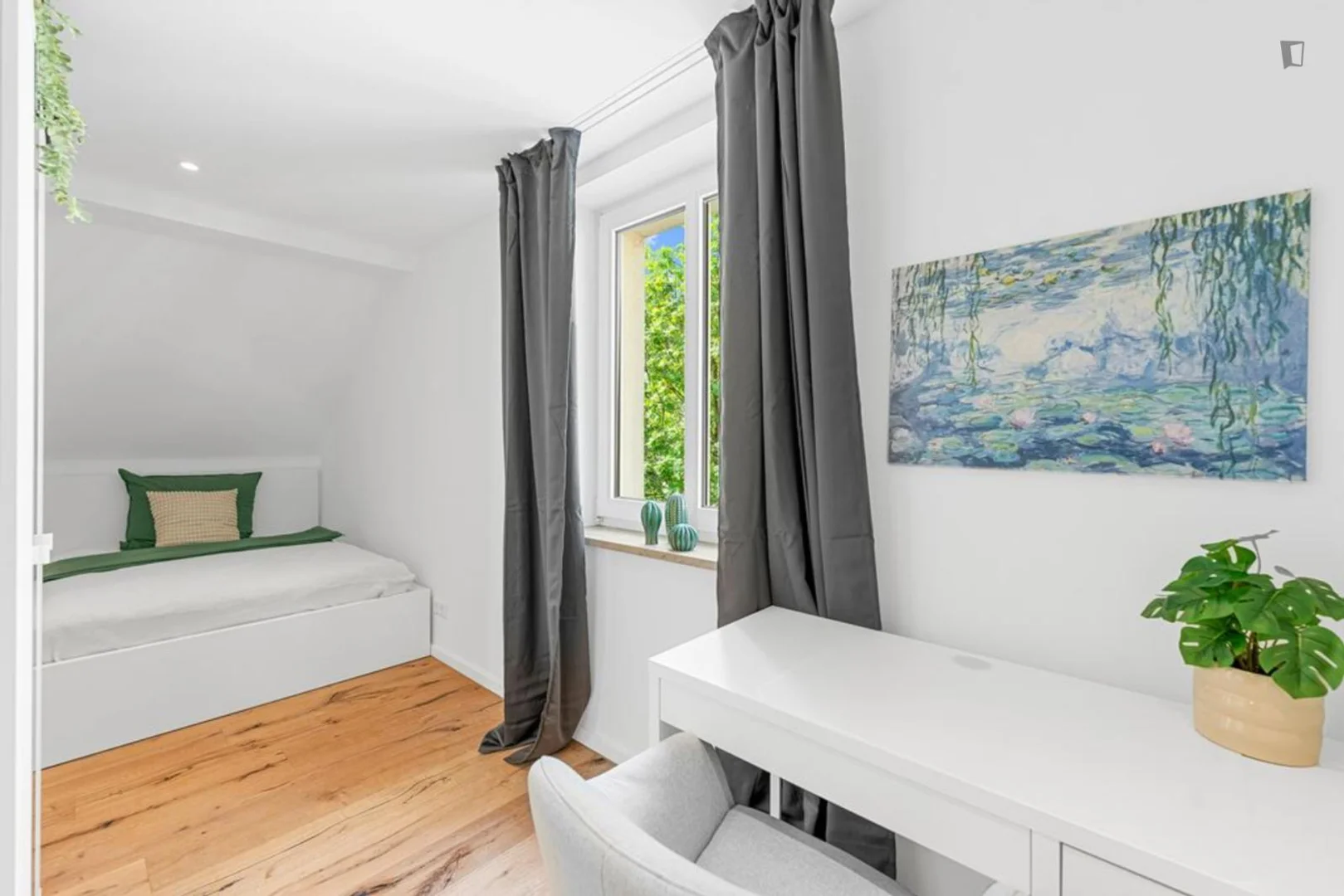Quarto acolhedor para estudantes disponível em 