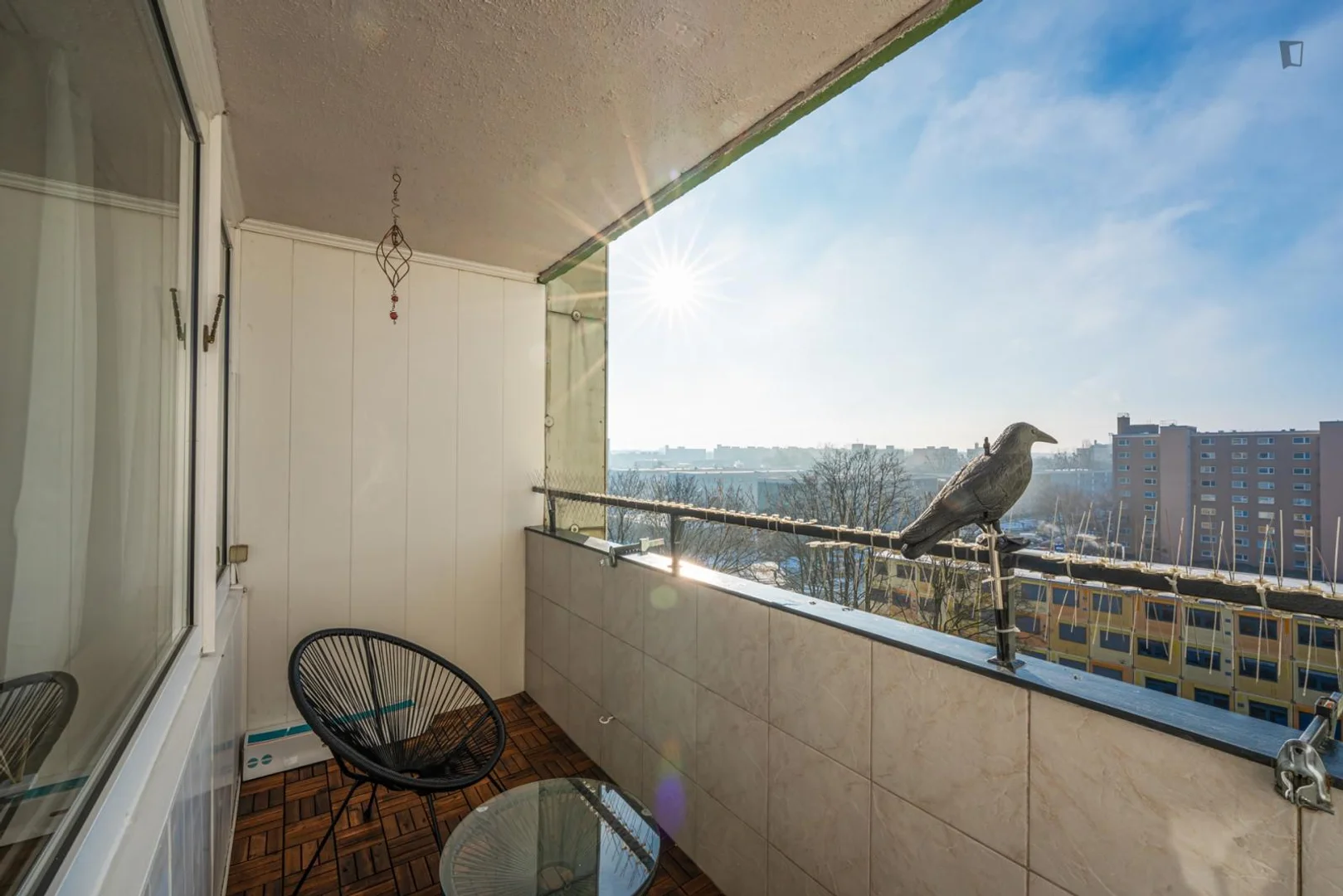 Quarto amigo do estudante em com comodidades modernas