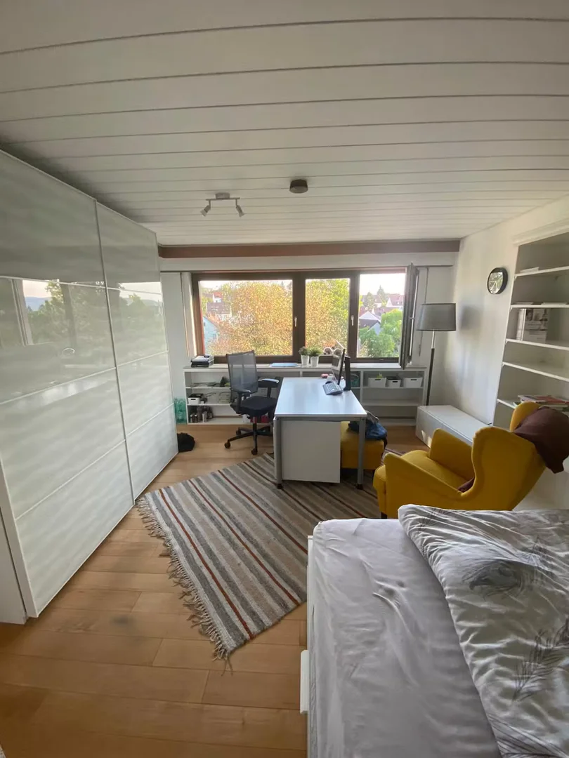 Helles und luftiges Studentenzimmer mit einfachem Zugang zur Universität in
