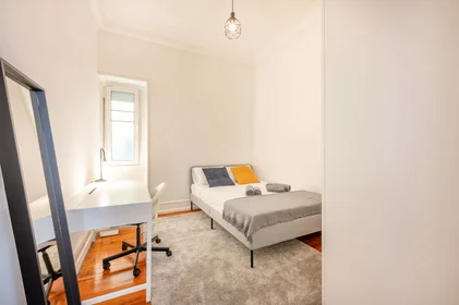 Quarto privado em R. Padre António Vieira, 1070 Lisboa, Portugal, imagem 4 de 21
