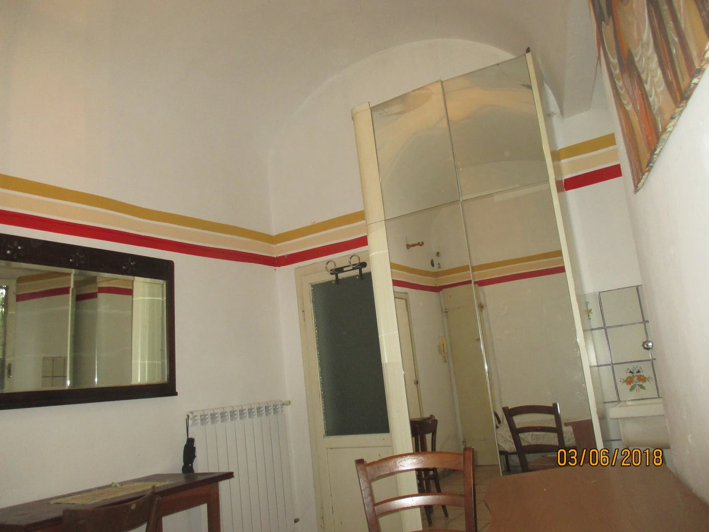 Pisa de çift kişilik yataklı kiralık oda