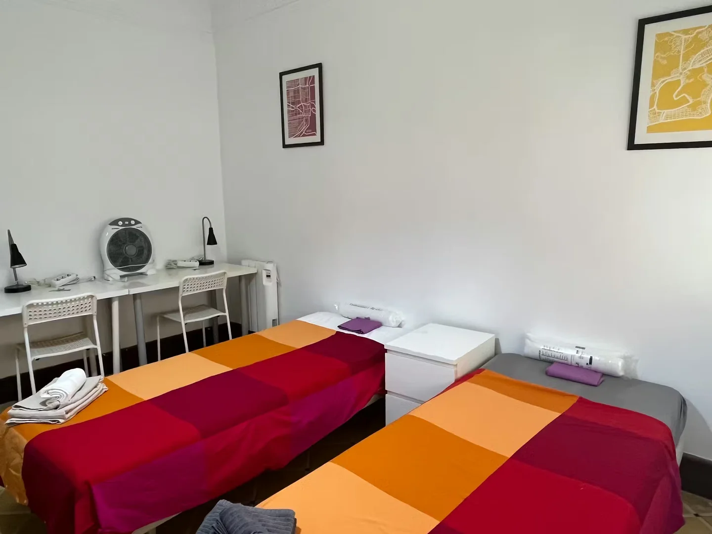 Habitación para estudiantes en  con modernas comodidades