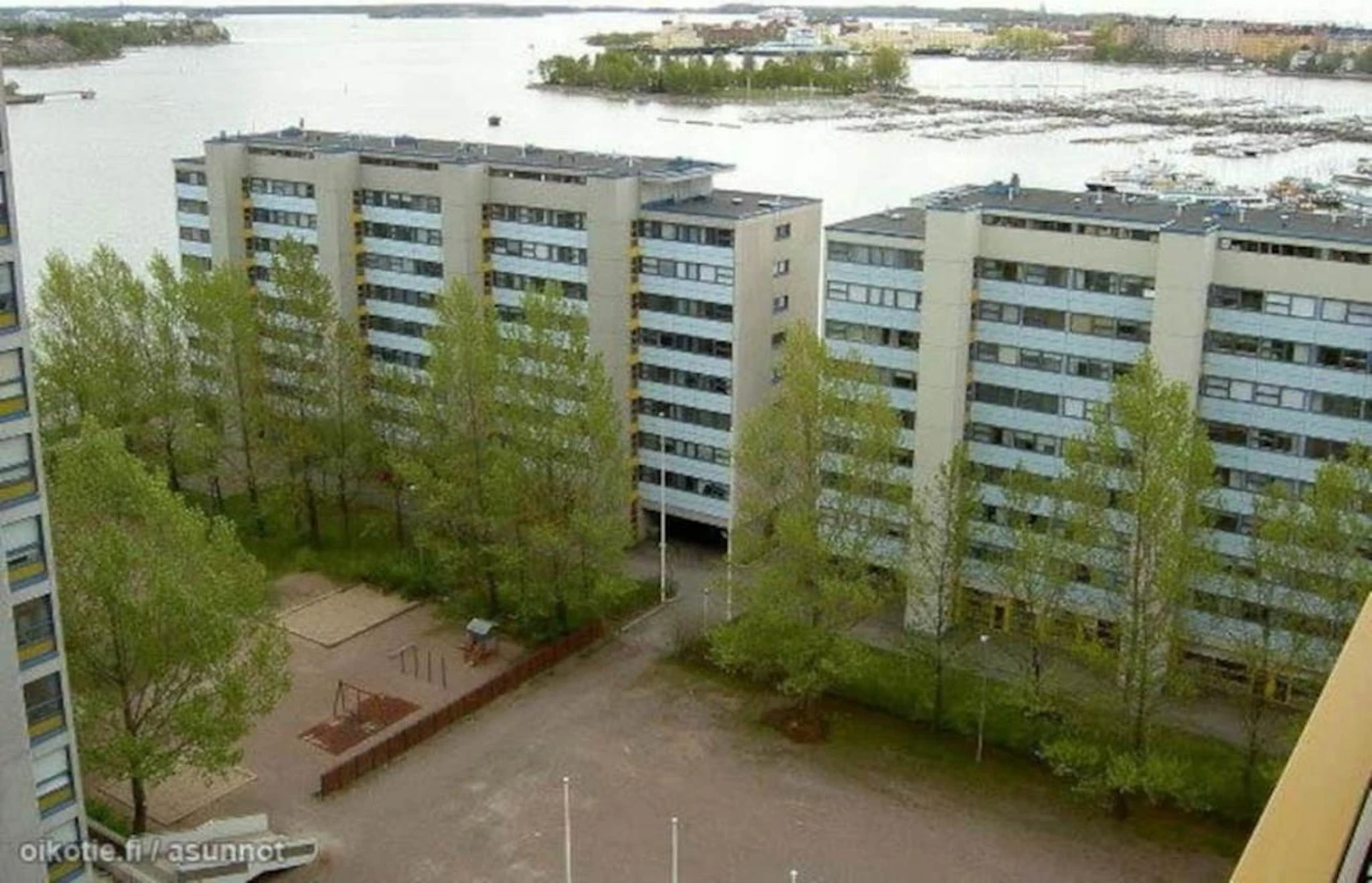 Helsinki de çift kişilik yataklı kiralık oda