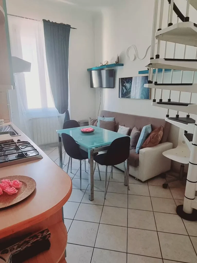 Student room in  with study area and shared facilities