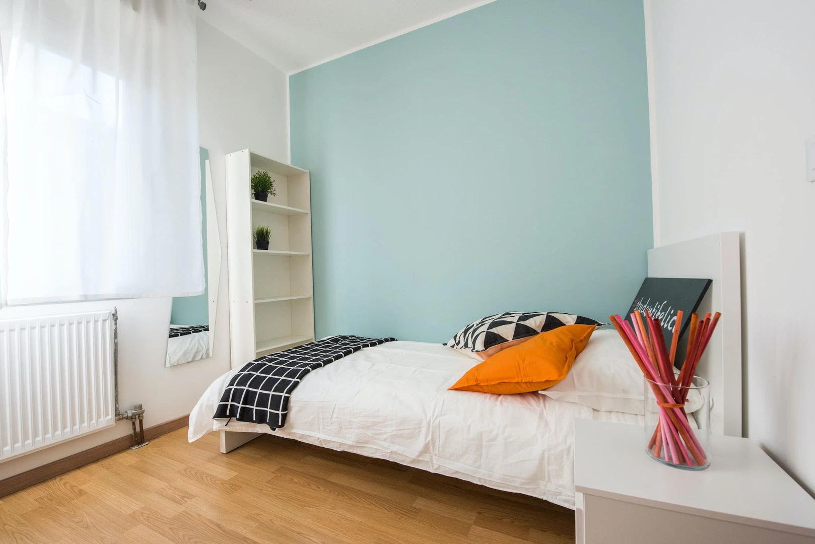 Udine de çift kişilik yataklı kiralık oda