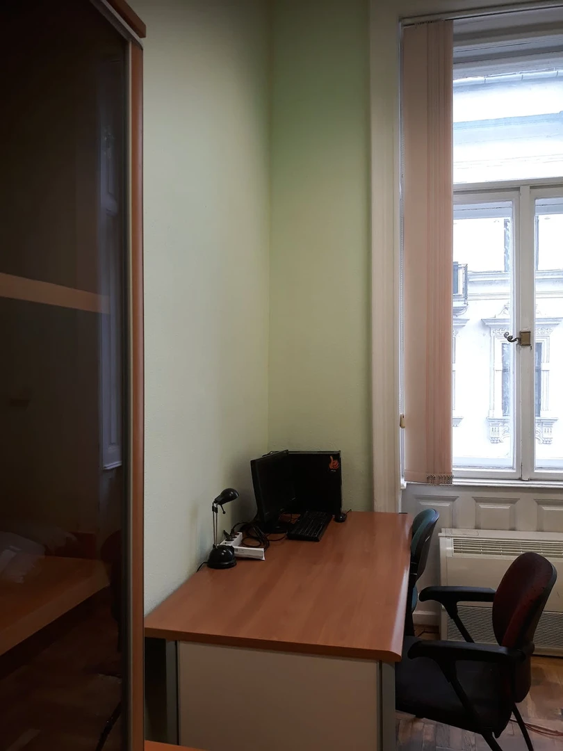 Stanza in condivisione in un appartamento di 3 camere da letto Budapest