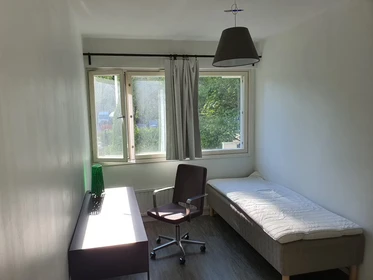Bright private room in Helsinki