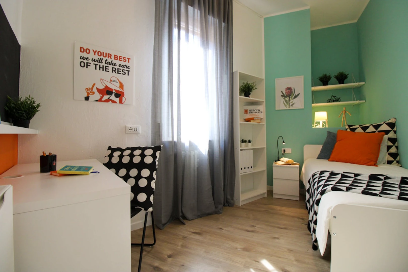 Chambre à louer dans un appartement en colocation à Pavia