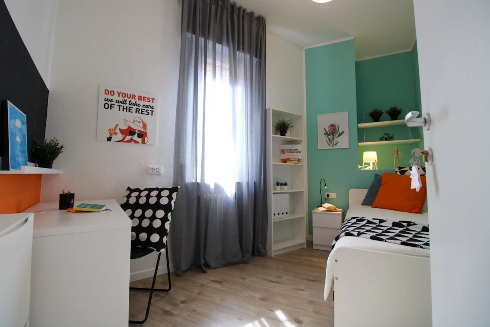 Chambre à louer dans un appartement en colocation à Pavia