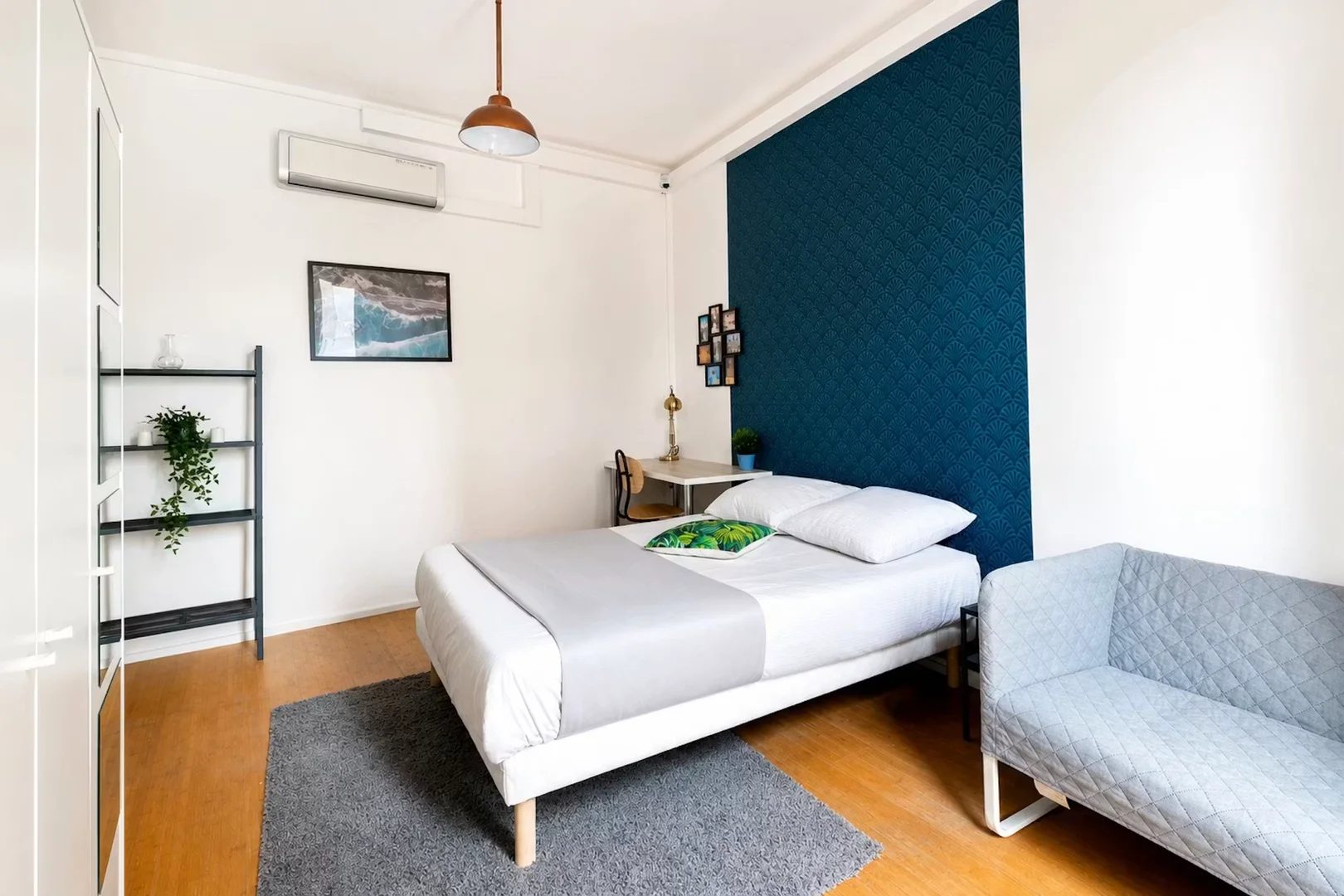 Quarto de estudante económico com localização conveniente em