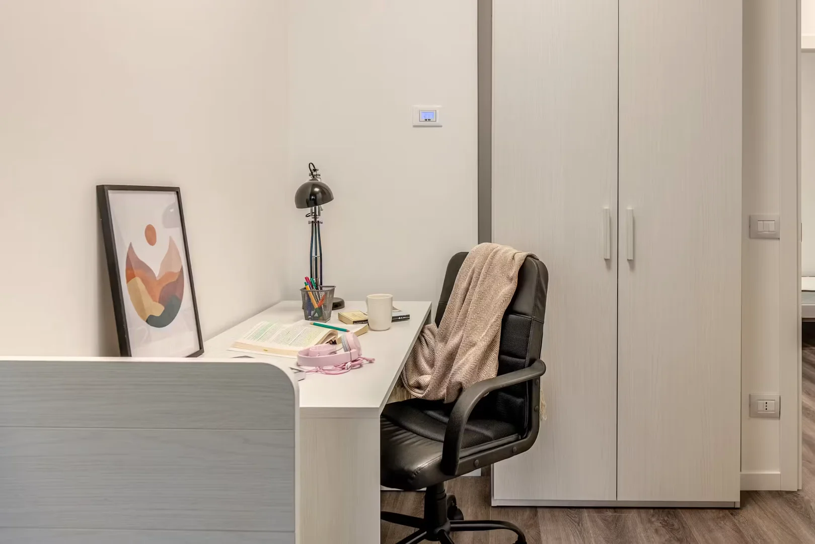 Quarto amigo do estudante em  com comodidades modernas