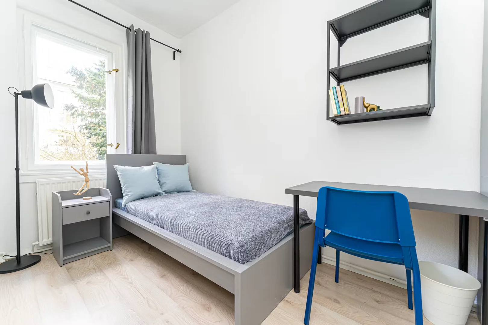 Chambre à louer dans un appartement d'étudiant à , entièrement meublée