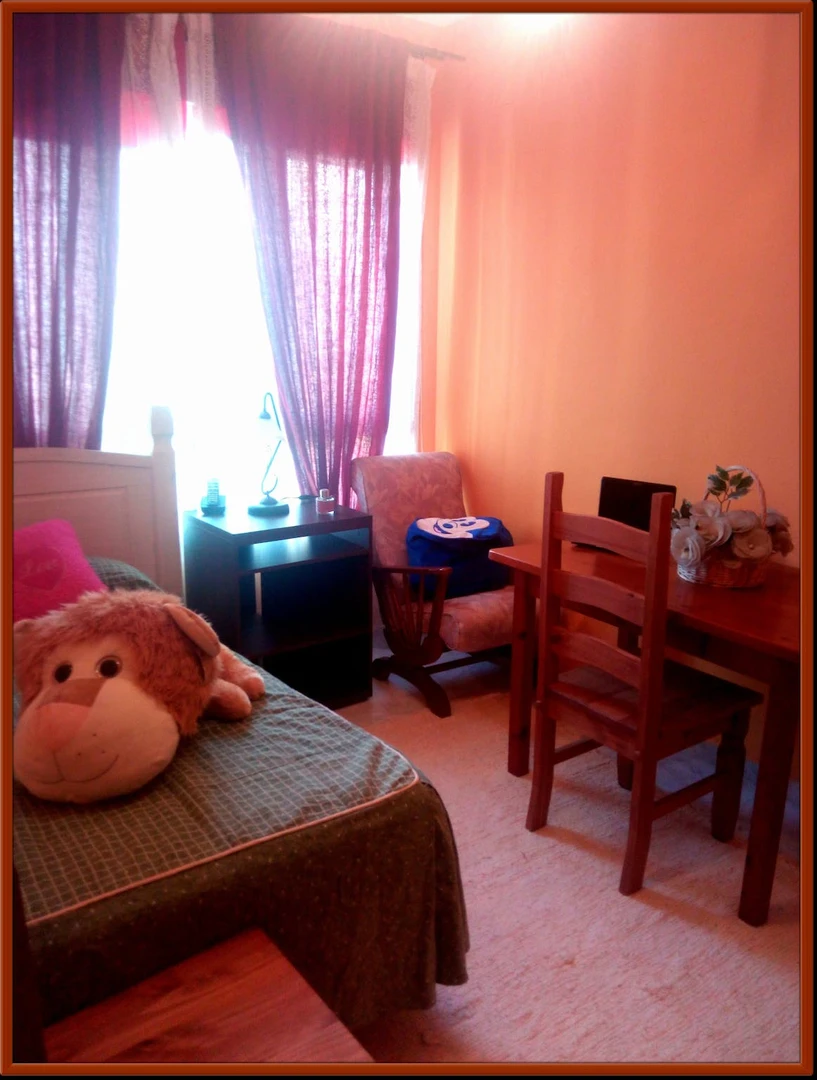 Bright private room in Seville